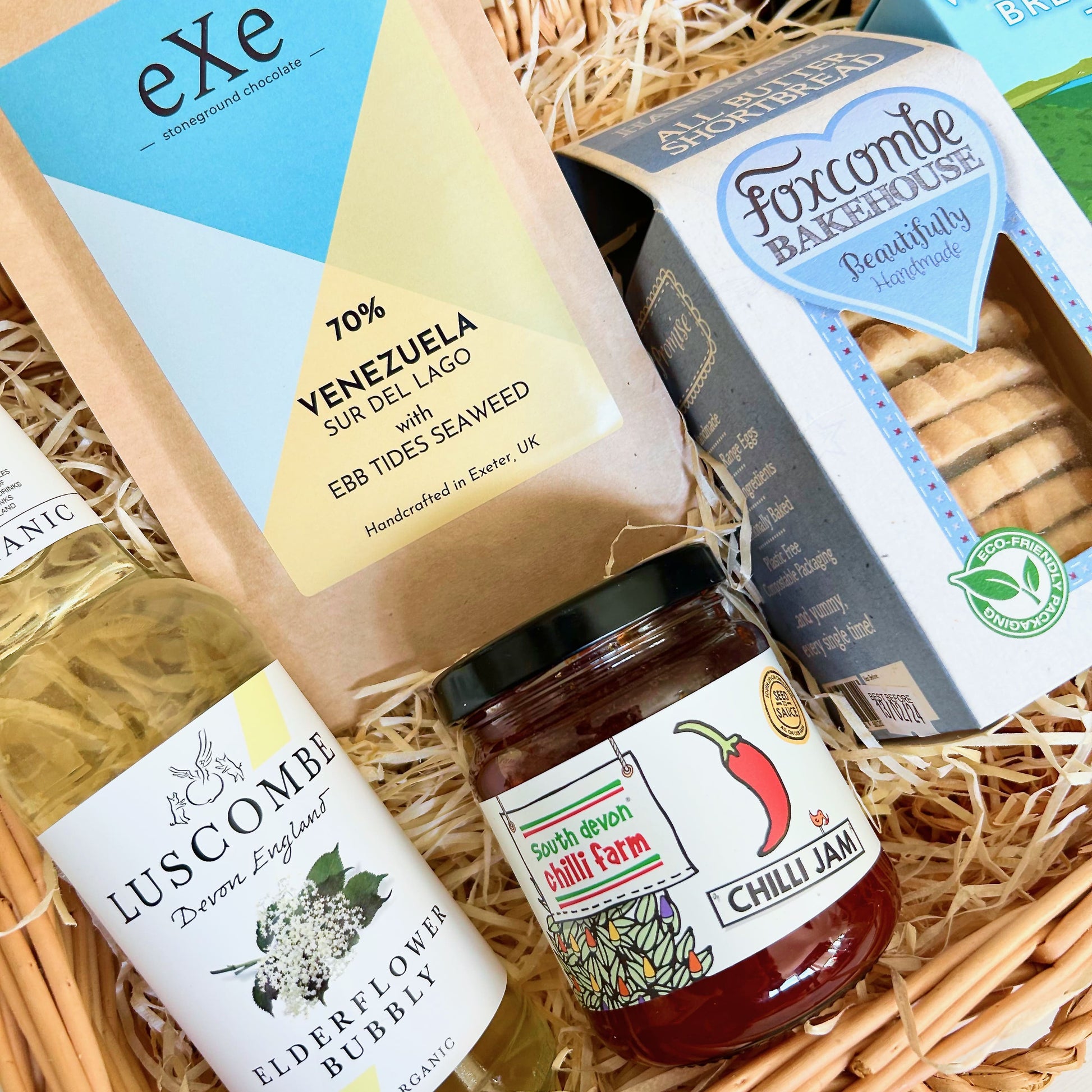 Devon Hamper - Luxury - with Gourmet Food