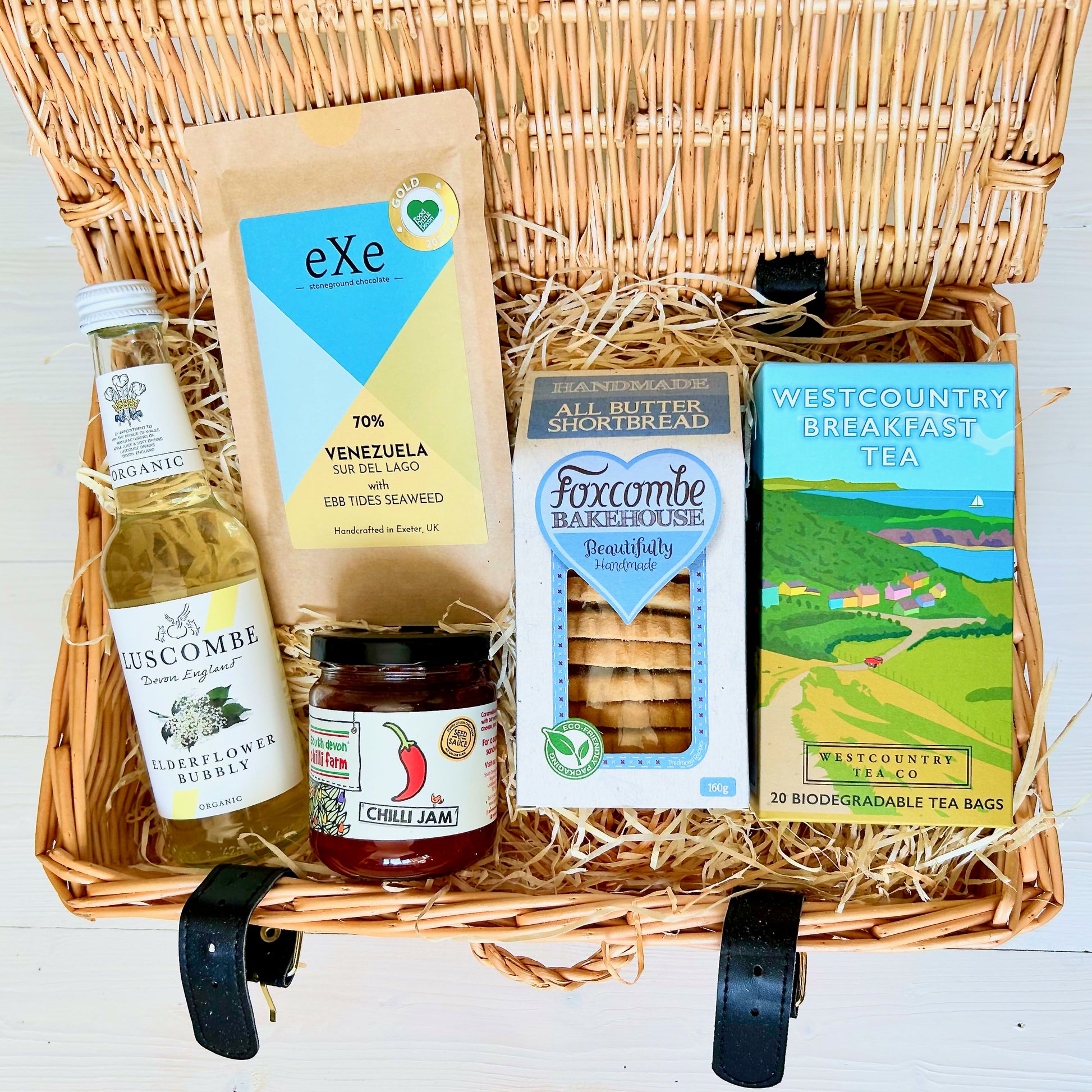 Devon Hamper - Luxury - with Gourmet Food