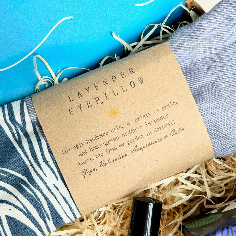 Mum to Be Gift Set - Luxury - with organic lavender eye pillow made in Cornwall